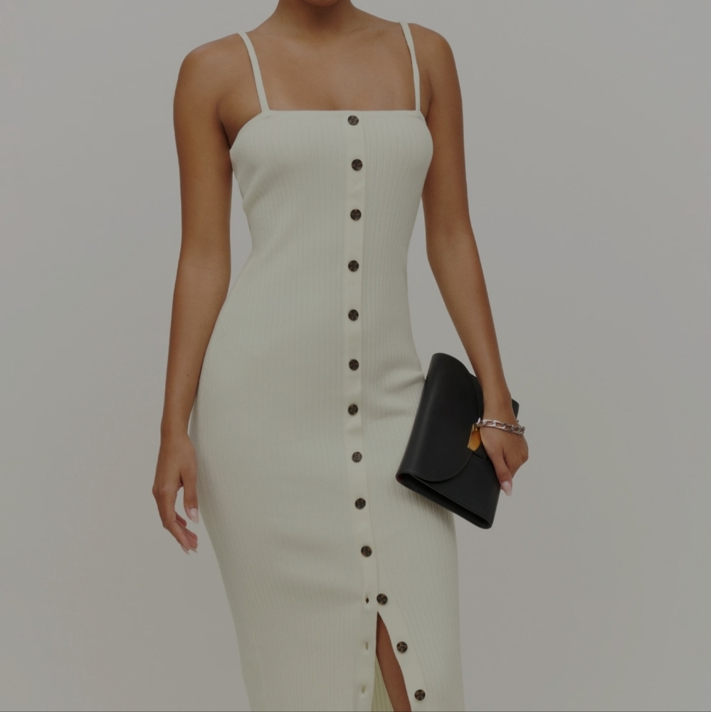 Riccardo Cotton Sweater Tank Dress